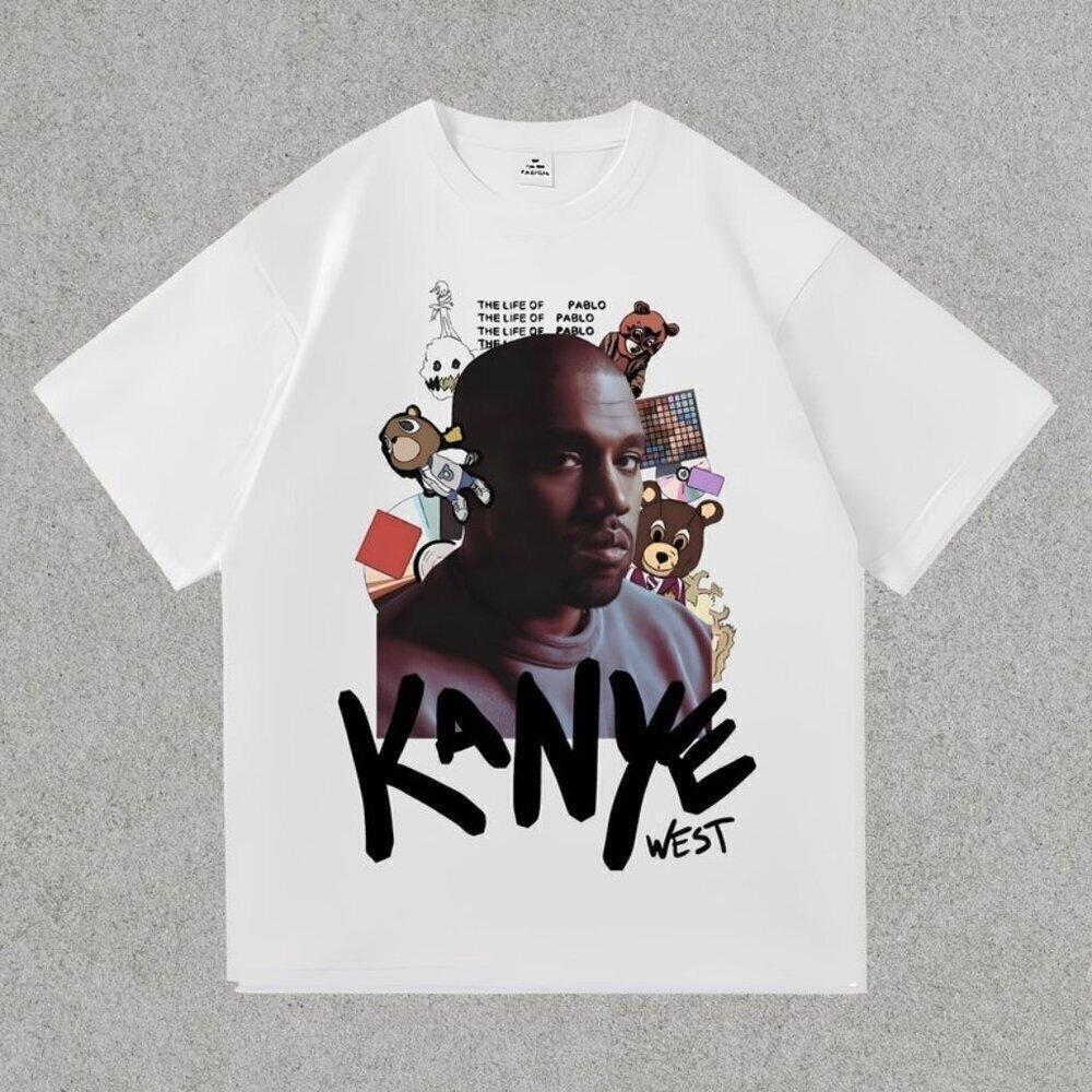 Kanye West Album Face Graphic Hip Hop T-Shirt